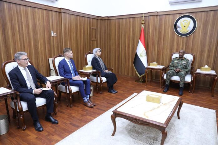 وصلت بورتسـودان والتقت البرهــان،