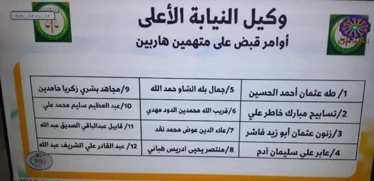 أوامر بالقبض على طه
