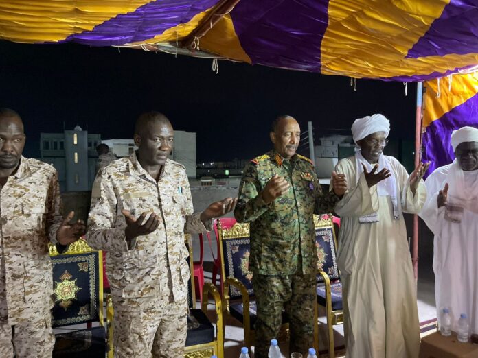 الرئيس البرهان يعزي القائد