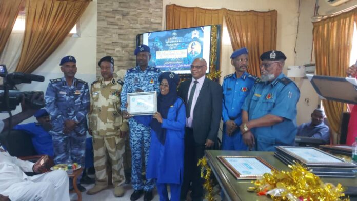 شرطة النيل الابيض وضع