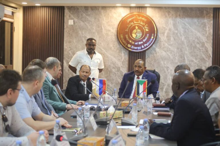 مباحثات سودانية روسية ببورتسودان..