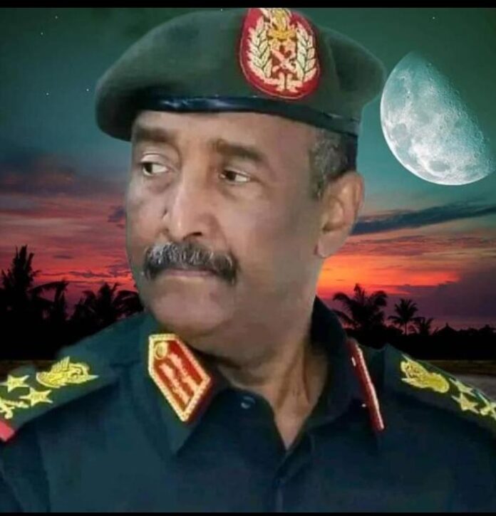 البرهان في منطقة وادي