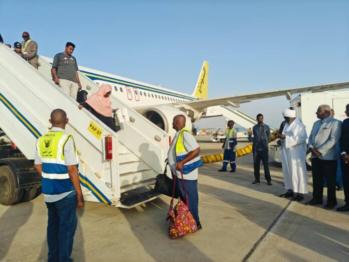 بإشراف السفارة السودانية سودانير