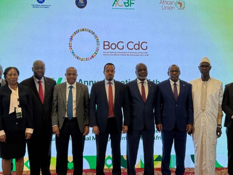 وزير المالية  يترأس إحدى جلسات مجلس محافظي المؤسسة الإفريقية لبناء القدرات
