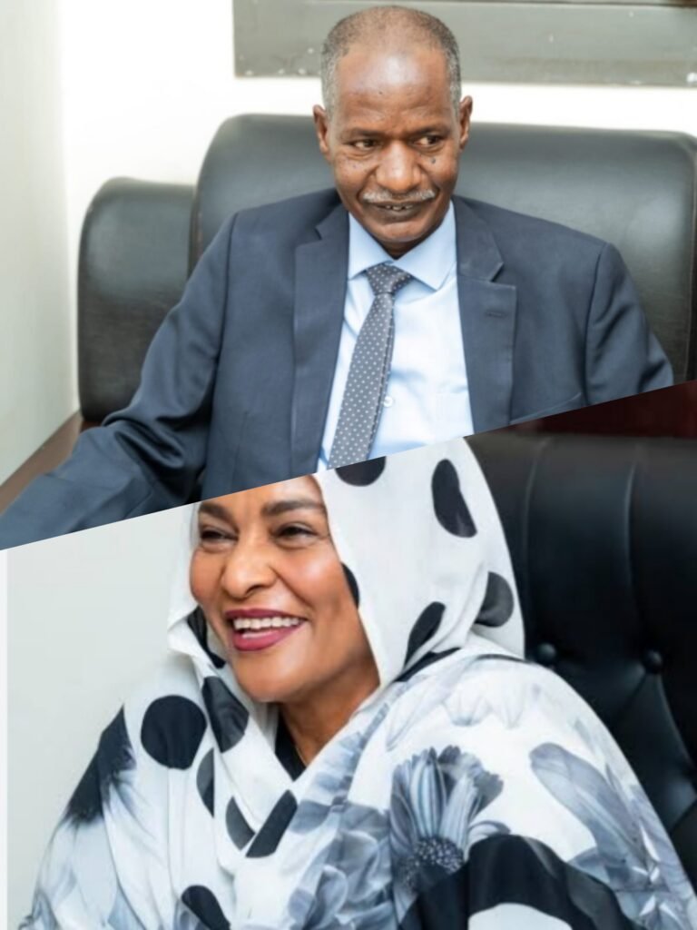البنك الزراعى يهنئ محافظ بنك السودان المركزى الاستاذة آمنة ميرغنى حسن .