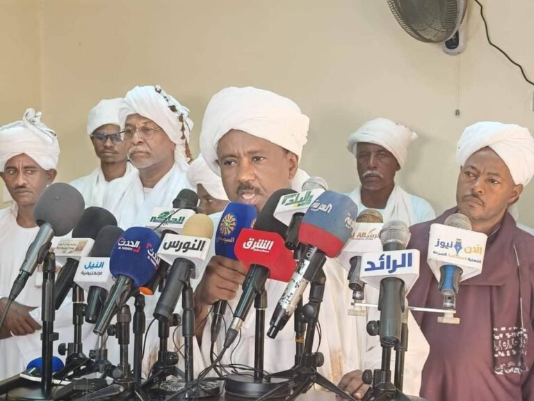 تنسقية ابناء الرزيقات  مستعدون لدعم القوات المسلحة ومساندتها