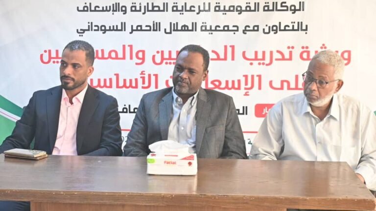 مبادرة فنية لتعزيز ثقافة الإسعافات الأولية ببورتسودان