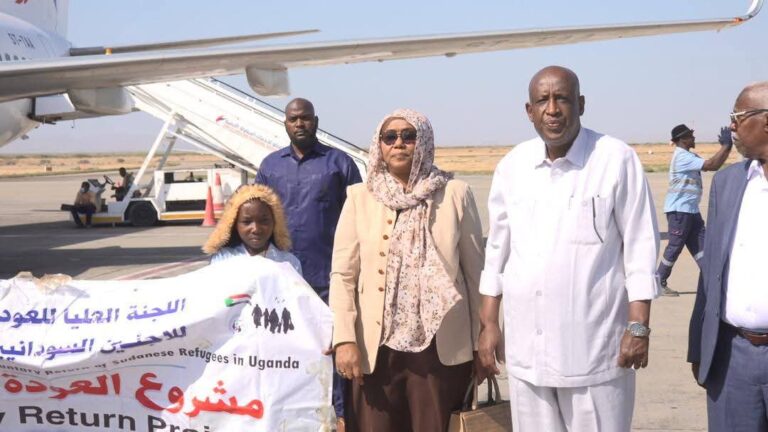 عودة الفوج الثاني من اللاجئين السودانيين بيوغندا*