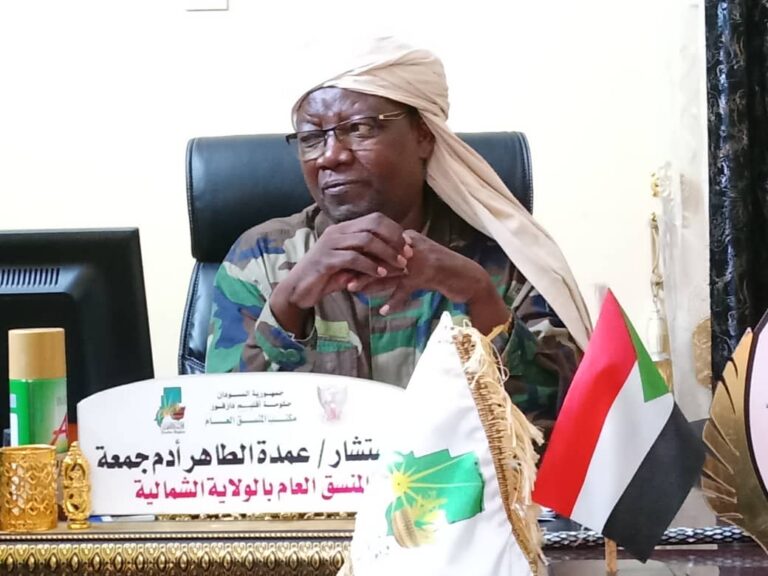 منسق حكومة دارفور بالشمالية عمدة الطاهر ل”العودة”..  حاوره : رمضان محجوب