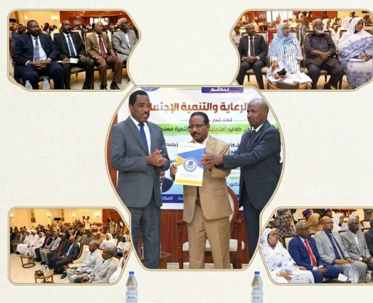 وزير الموارد البشرية والاجتماعية _التعافي الأجتماعي أحدي نجاحات إعادة الإعمار وحماية للفئات الأكثر هشاشة