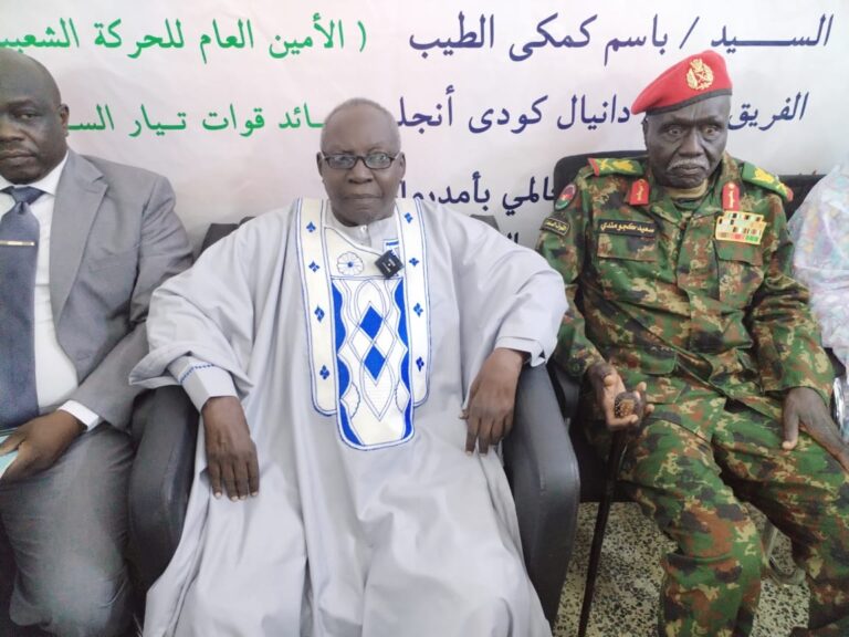 الحركة الشعبية تيار السلام: ملتزمون بوحدة السودان وإسناد القوات المسلحة